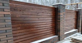 Столбы для забора из кирпича в Новодвинске - Выгодные цены от 3215 рублей