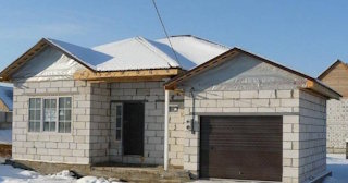Одноэтажные дома из пеноблоков под ключ в Новодвинске - от 134784 рублей